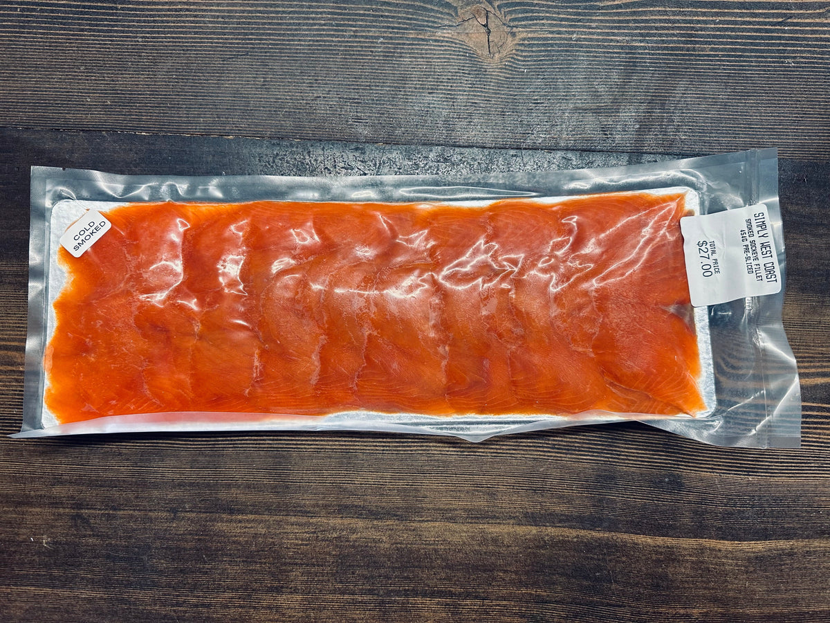 One Ocean Wild Smoked Sockeye Salmon Boneless - 227 g