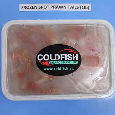 Spot Prawn Tails (6 x 1lb per box) (Frozen) - Simply West Coast