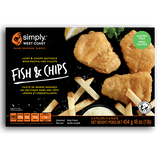 Wild Pacific Fish & Chips (8 x 454g per box) - Simply West Coast