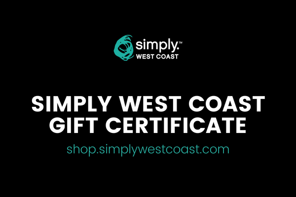Gift card - Redeemable For Online Purchases Only - Simply West Coast